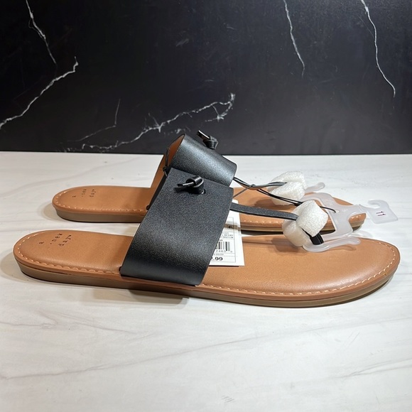 A New Day Amelia Sandal Black/Brown sz 11 - Picture 4 of 8